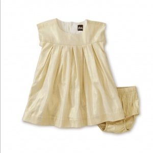 Tea Collection pleated baby dress